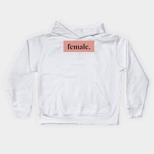 female. 4 Kids Hoodie